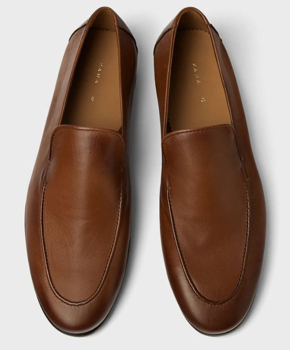soft leather loafers