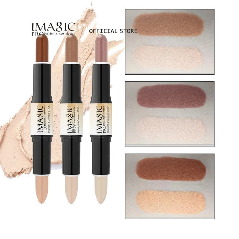 IMAGIC Makeup Creamy Double-ended 2in1 Contour Stick