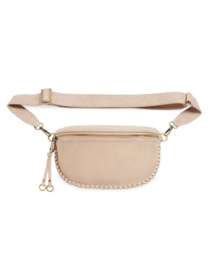 Piper Belt Bag- Stone - Macy Gray Boutique