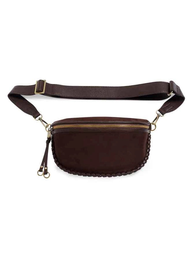 Piper Belt Bag- Black Chocolate