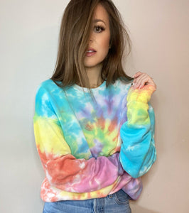 womens rainbow sweatshirt