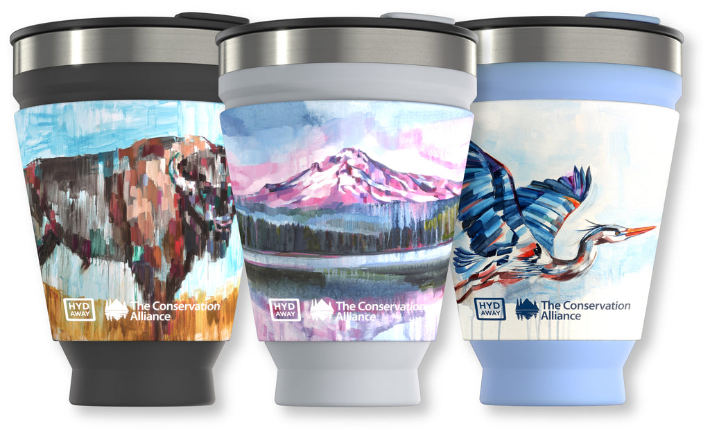 HYDAWAY Tumbler Artist Series Sheila Dunn Conservation Alliance