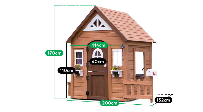 Aspen Cubby House Dimensions