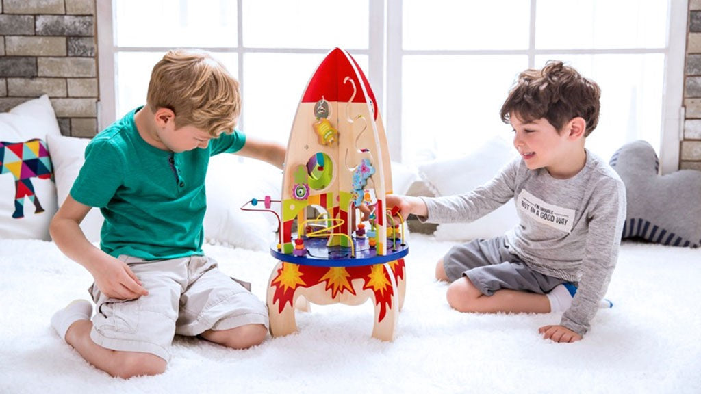 Wood Multi Activity Rocket by Classic World