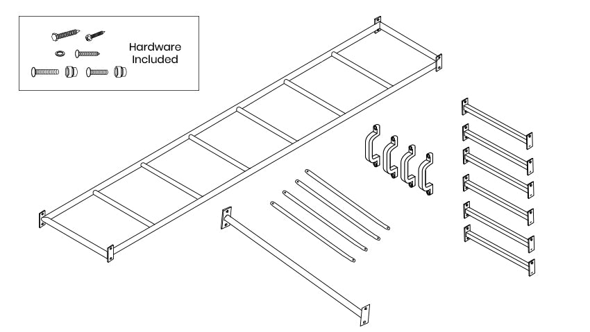 Monkey Bar Kit 2.5 Metre