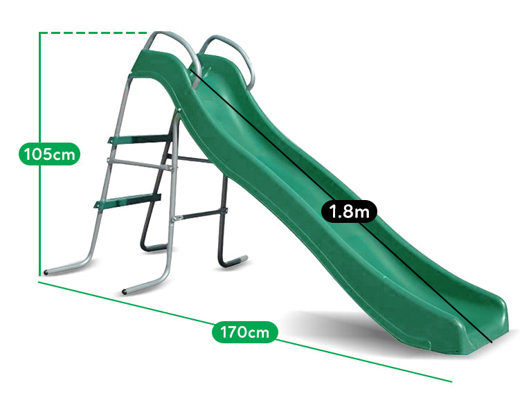 Free Standing Wavy Slide