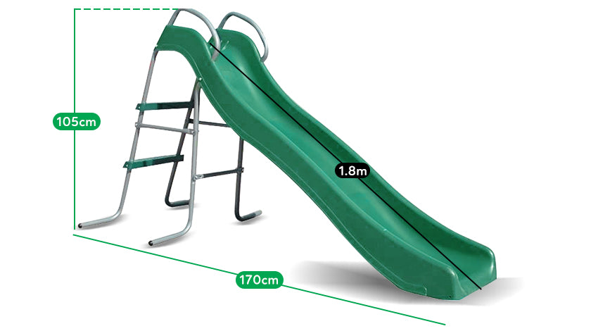 Free Standing Wavy Slide