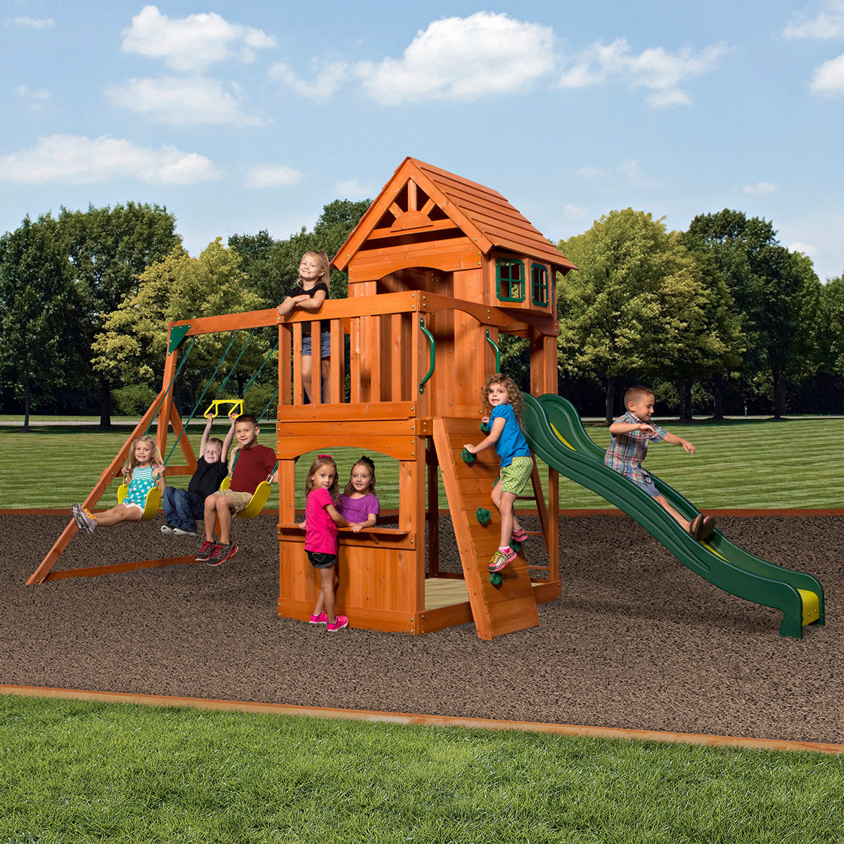 backyard discovery play structure