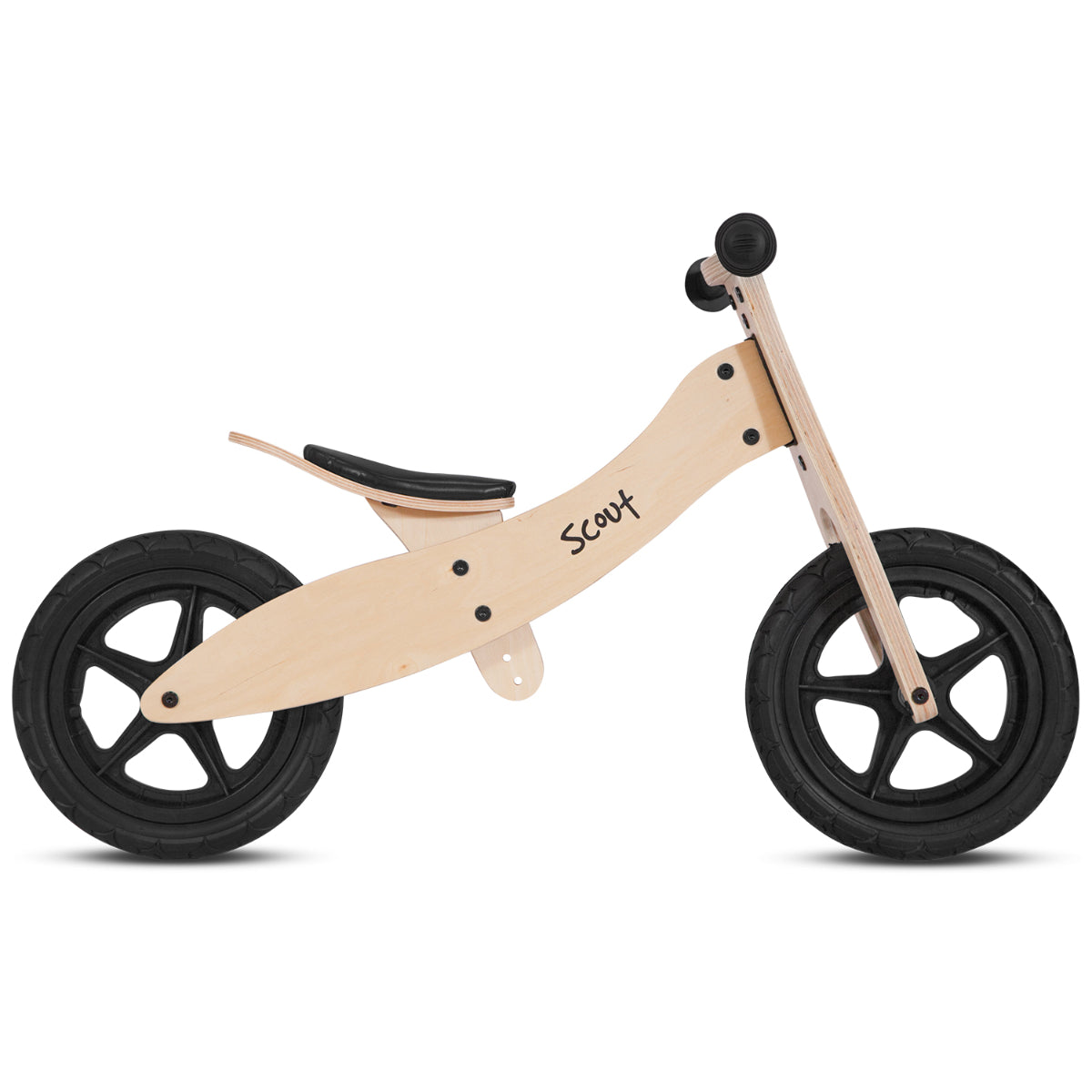 timber balance bike