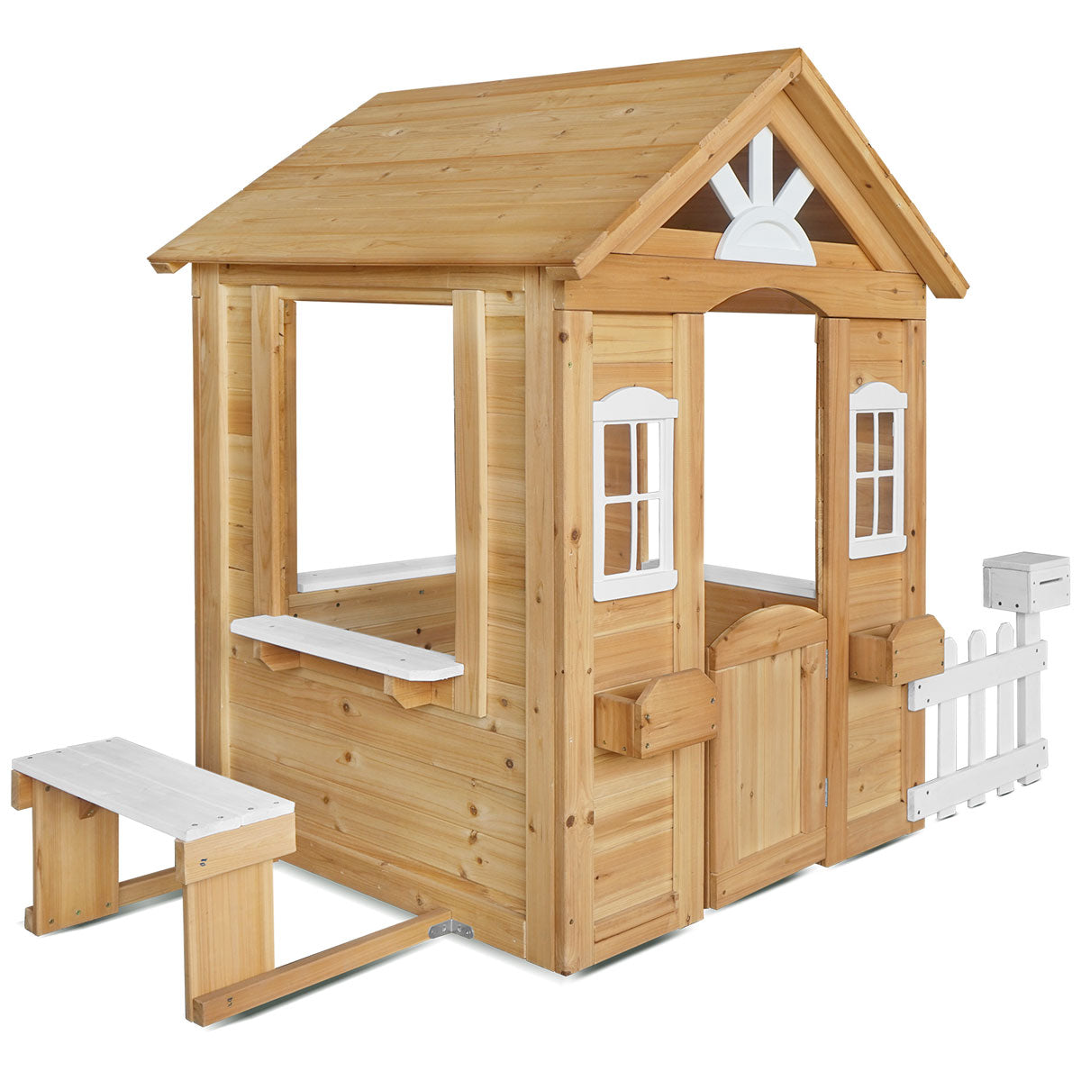 Teddy Cubby House in Natural Timber (V2) | Lifespan Kids