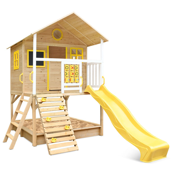 toddler cubby house and slide