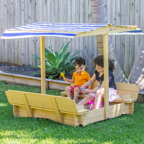 Skipper Sandpit with Canopy