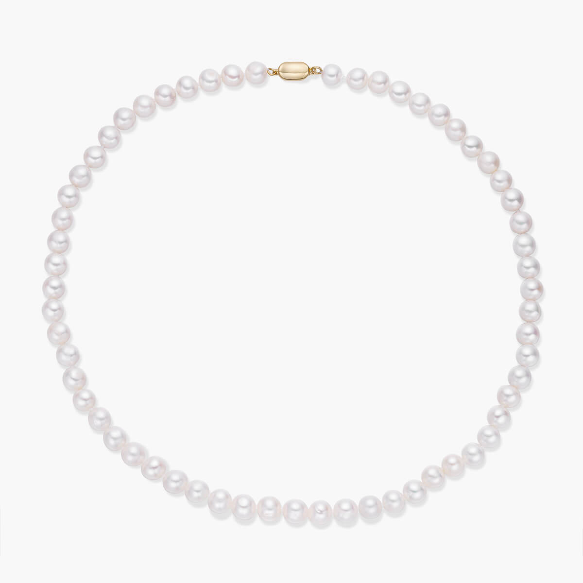 Image of Round Pearl Necklace