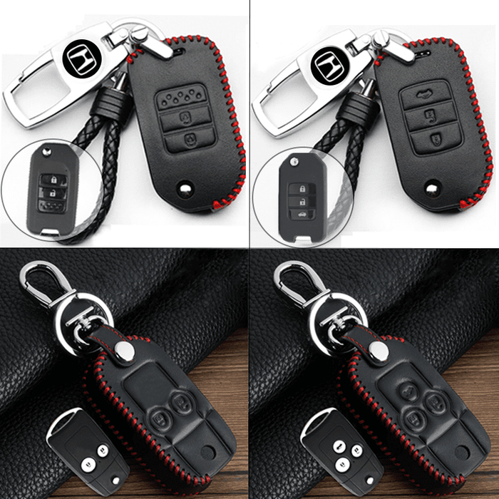 Honda Smart Key Genuine Leather Key Cover - Accord, City 