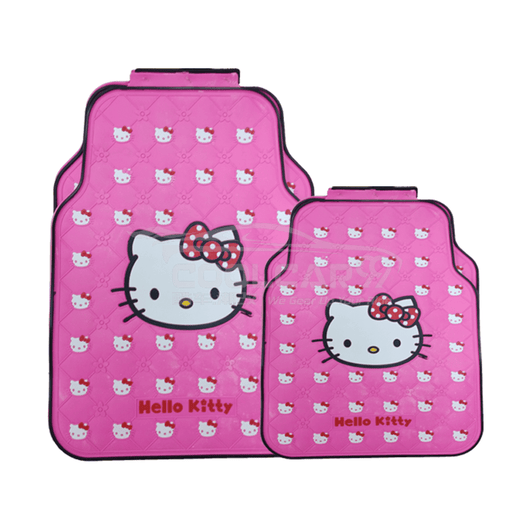 Hello Kitty Car Carpet Latex Floor Mats Foot Mats 5pcs Coolcar99