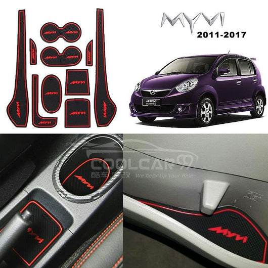 PERODUA Myvi 2014-2017 Interior Slot Mat – CoolCar99