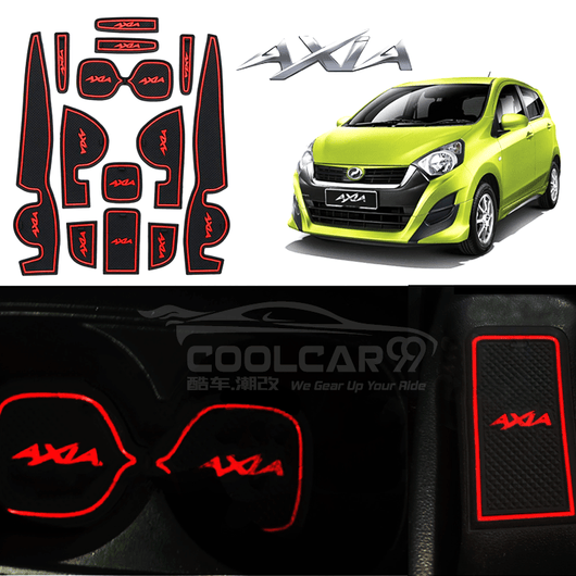 PERODUA Axia Interior Slot Mat – CoolCar99