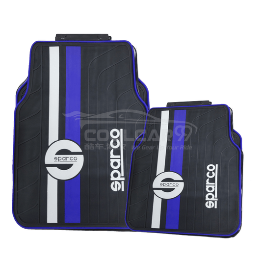 Sparco Car Carpet Latex Floor Mats Foot Mats 5pcs Coolcar99