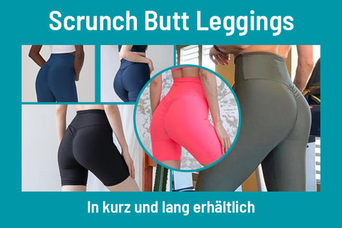 kurze und lange Scrunch Butt