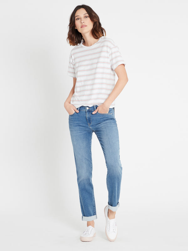 5 button high waisted jeans