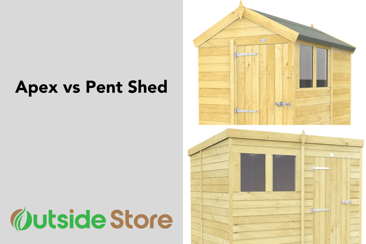 Apex vs Pent Shed