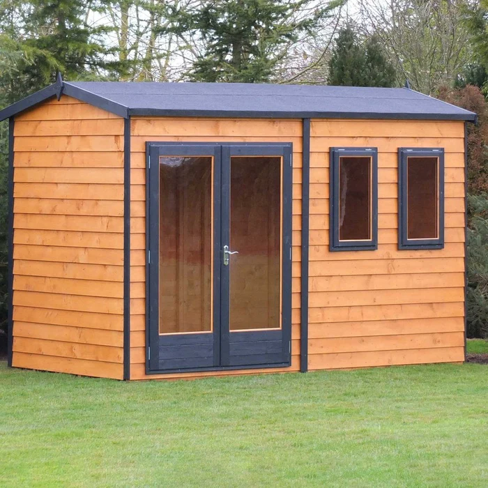 Best Summerhouses UK Shire Garden Studio Office Summerhouse (10x7)