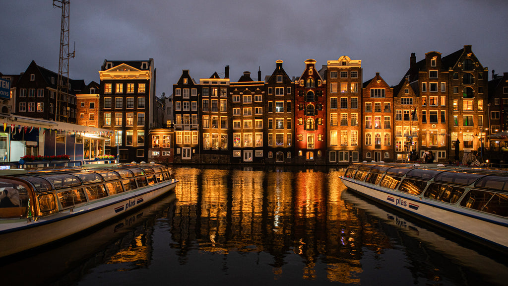 Fluss in Amsterdam
