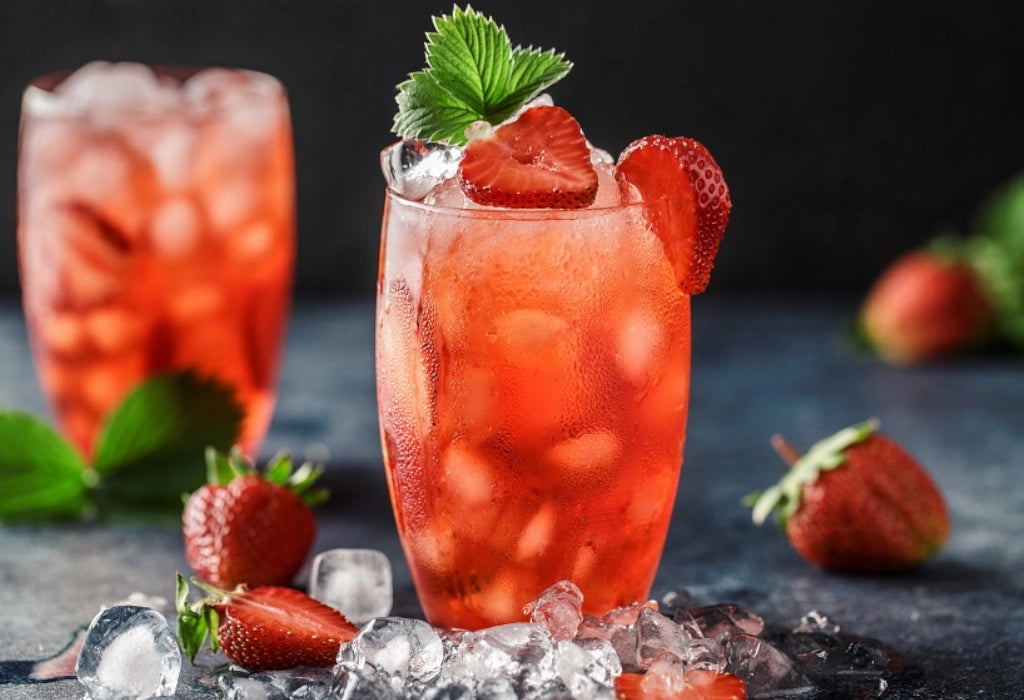 Erdbeer Colada Cocktail
