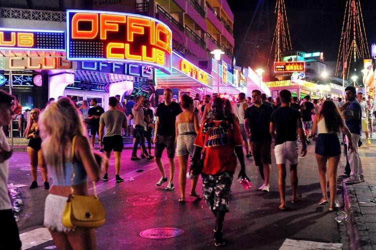 Party in Magaluf