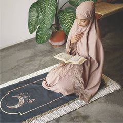 GUMUN SEJADAH - NATURE GREY