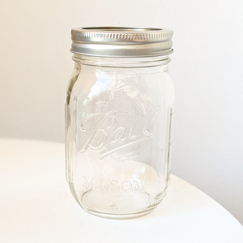 Set  Mason Jar, Bamboo Lid, Straw — MIDNIGHT KIN