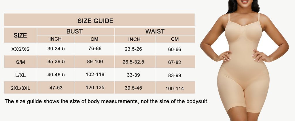 HANNEA® Body Shaper For Women Waist Trainer Bodysuit Tummy Control  Shapewear Seamless Round Neck Tank Top Bodysuit