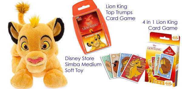 The Lion King gift set giveaway Family Tickets