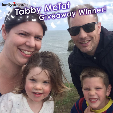 Tabby McTat weekend giveaway winner - Jo Whitmore
