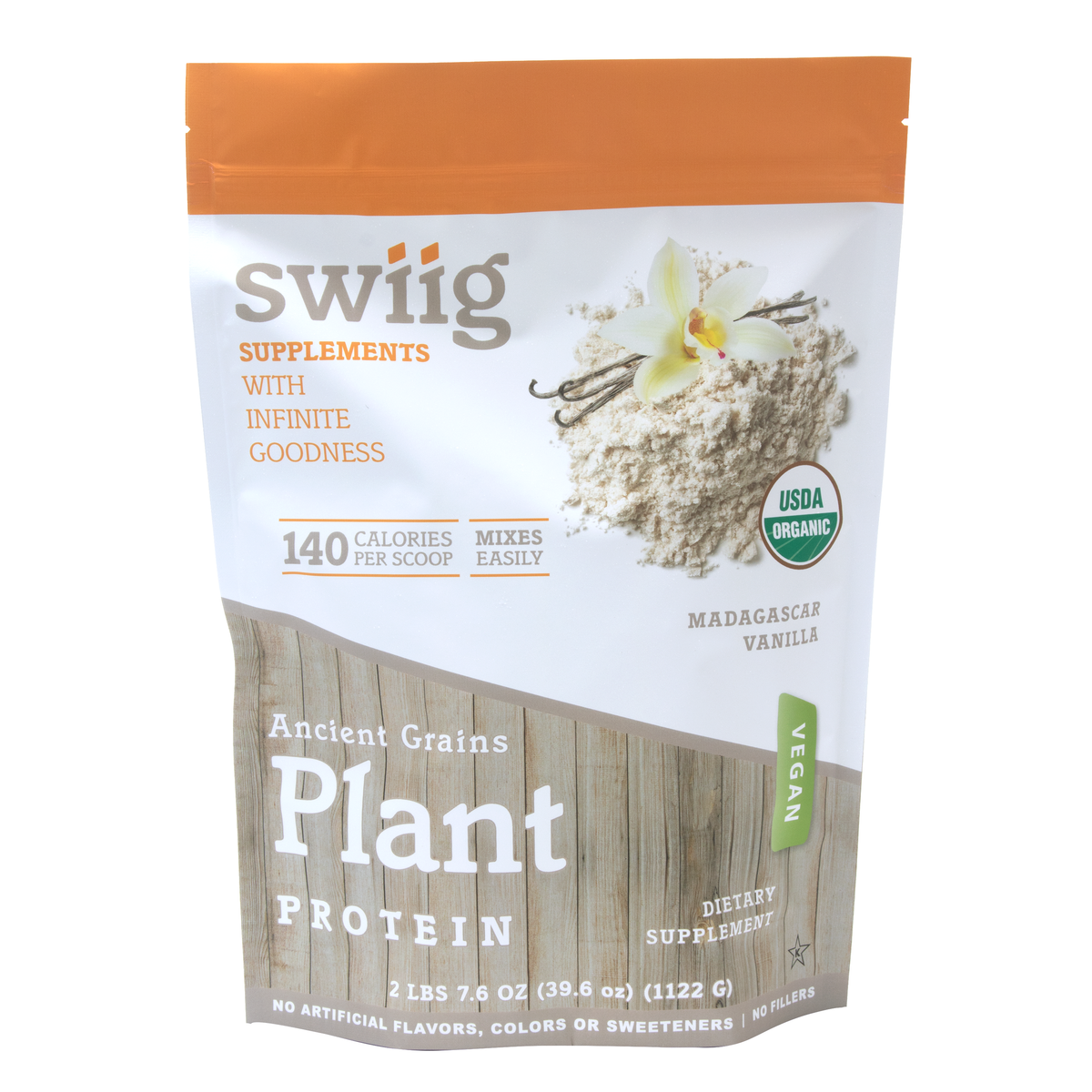 Organic Vanilla Ancient Grains Plant Protein