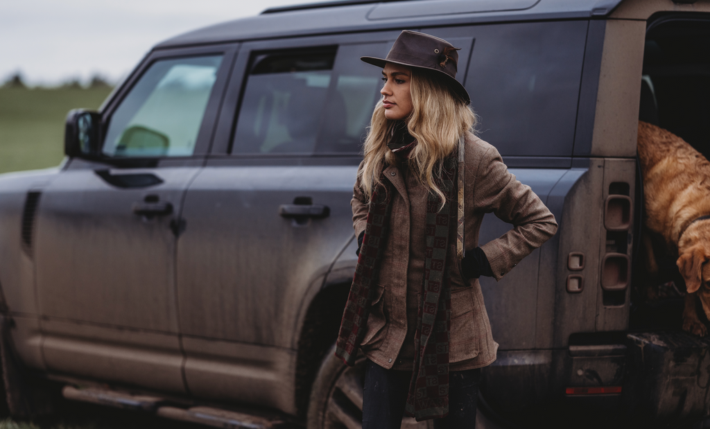 Waring Brooke Clay Pigeon Shooting Guide, what to wear for women. Jackets for women