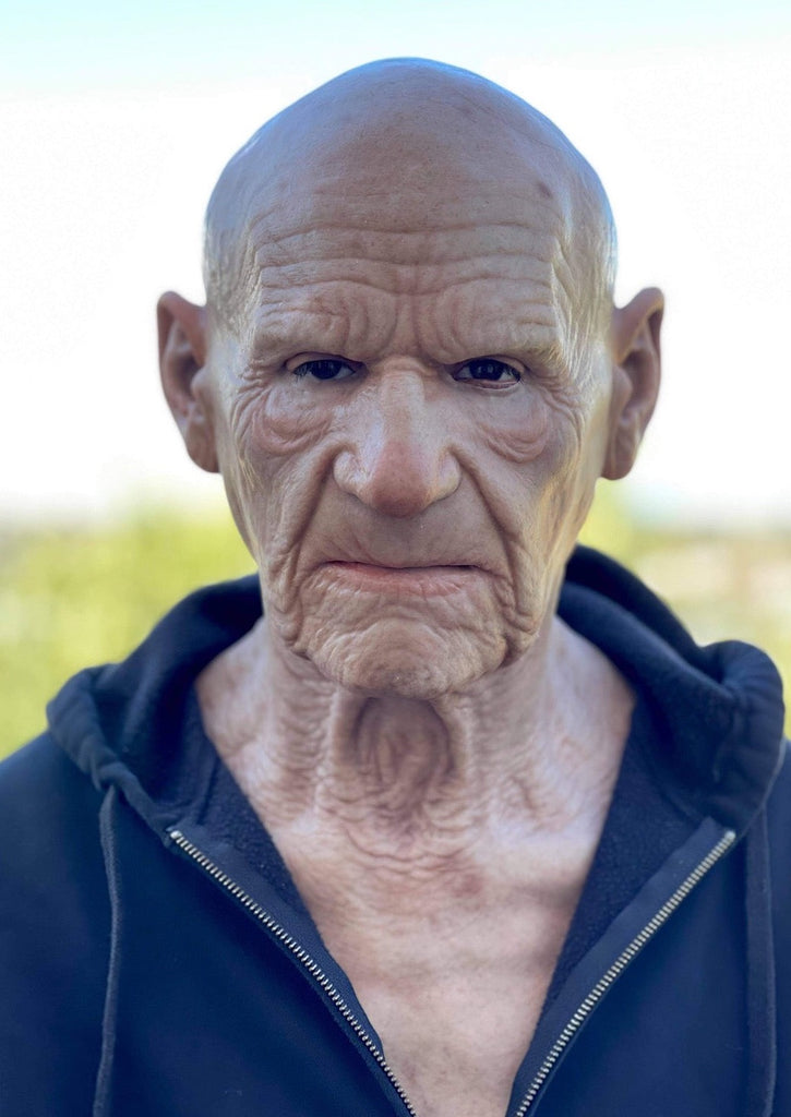 Bier Geef energie avond Silicone Old Man Mask - Old Man Prune by Savage Silicone