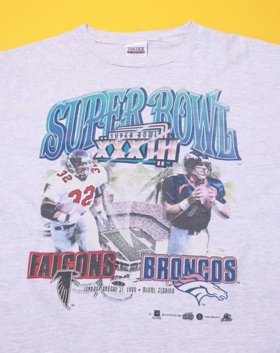 Vintage 1999 Super Bowl XXXIII T Shirt 