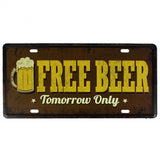 License Plate Wall Decorations