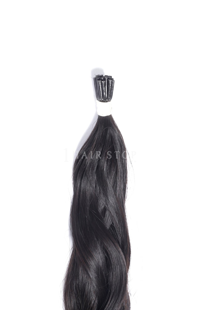 Keratin Extensions Black Hair I Tip Extensions Shop Online 1hairstop