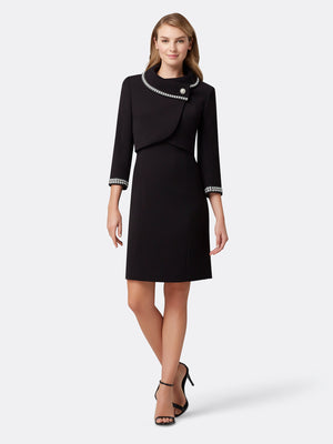 tahari plus dresses