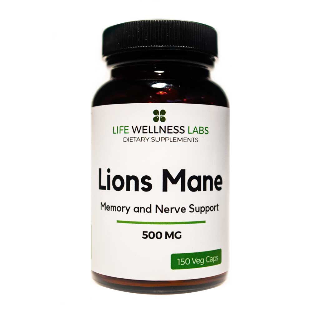 Lions Mane | Memory and Nerve Support - Life Wellness Labs