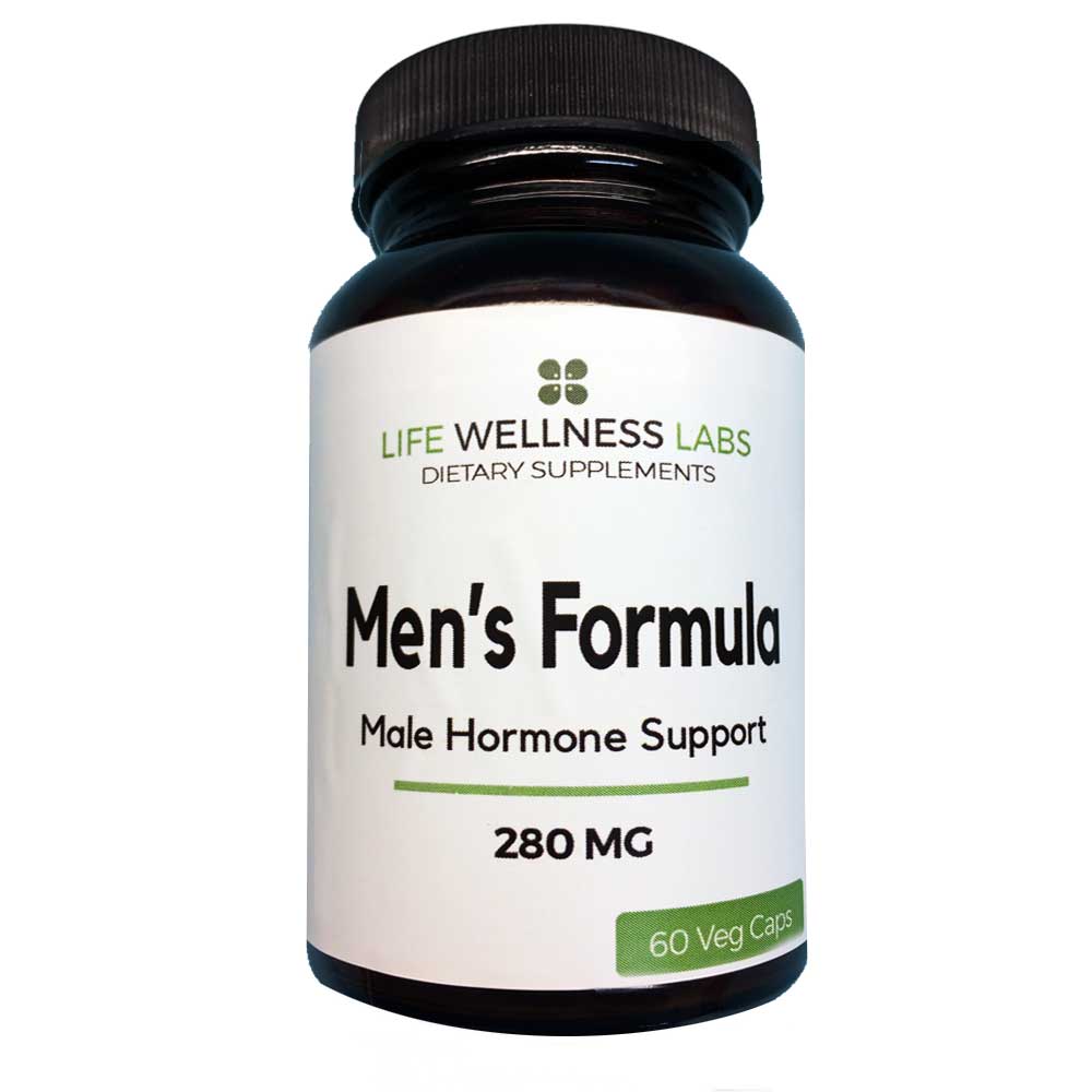 Mens Formula Male Hormone Support Life Wellness Labs