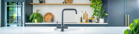 black 5 in 1 sparkling water tap