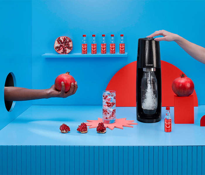 SodaStream granatäpplebubly