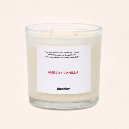 Inspired by Black opium Candle - Ambery Vanilla Candle – Dossier Perfumes