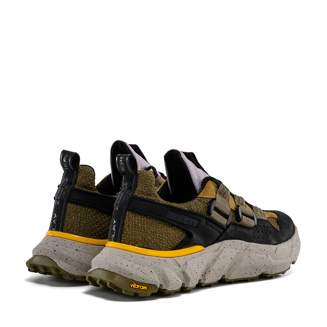 Men's SUNYSIDE lace up sneakers made in collaboration with Vibram ...