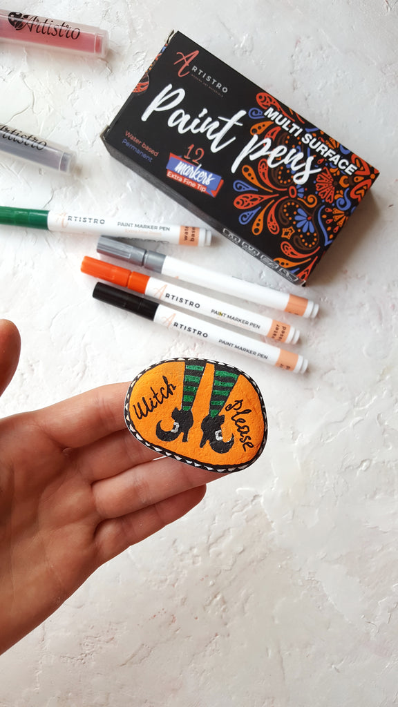 Halloween Painted Rocks Ideas