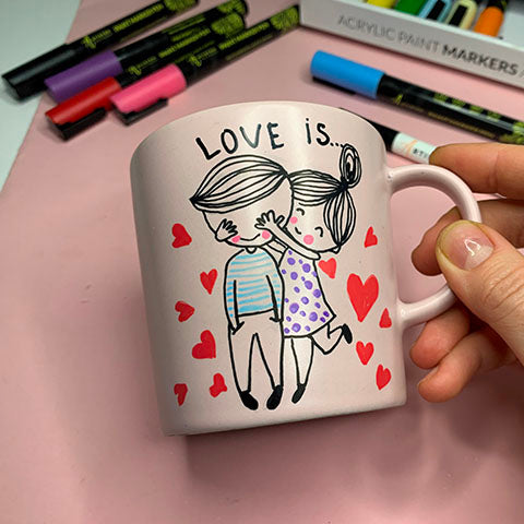 Easy Romantic Love Painting: 60+Valentine's day Romantic drawing ideas