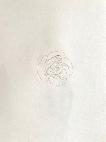 Realistic Rose Pencil Sketch by 𝔸𝕤𝕒𝕕𝕦𝕫𝕫𝕒𝕞𝕒𝕟 on Dribbble